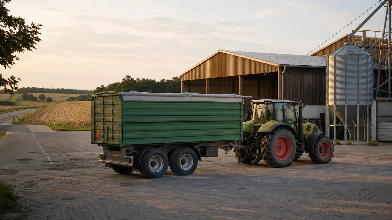Landwirtschaftlicher Betrieb mit Feld- und Hofbezug